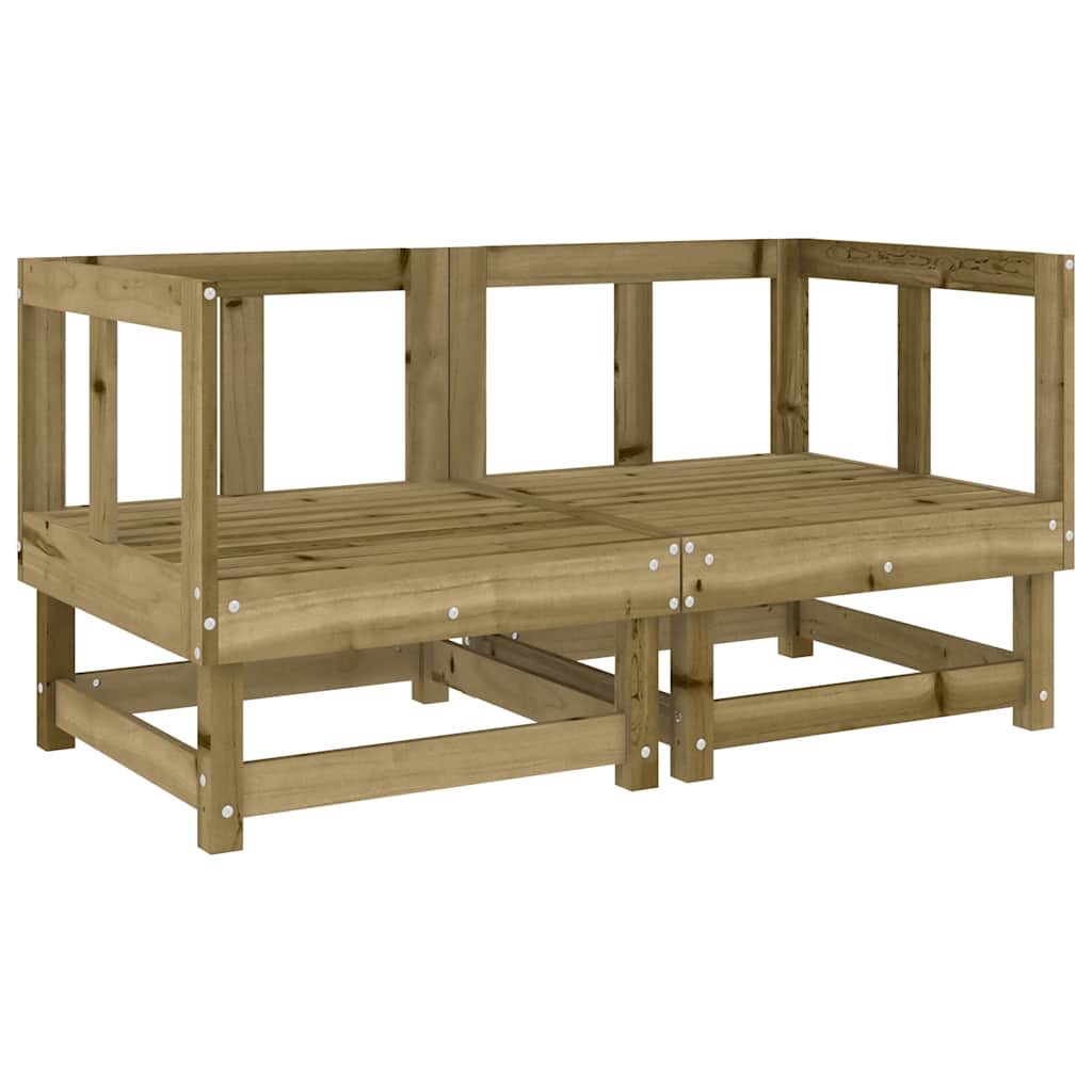 Set Salotto da Giardino 7 pz in Legno Impregnato di Pino | homemem39
