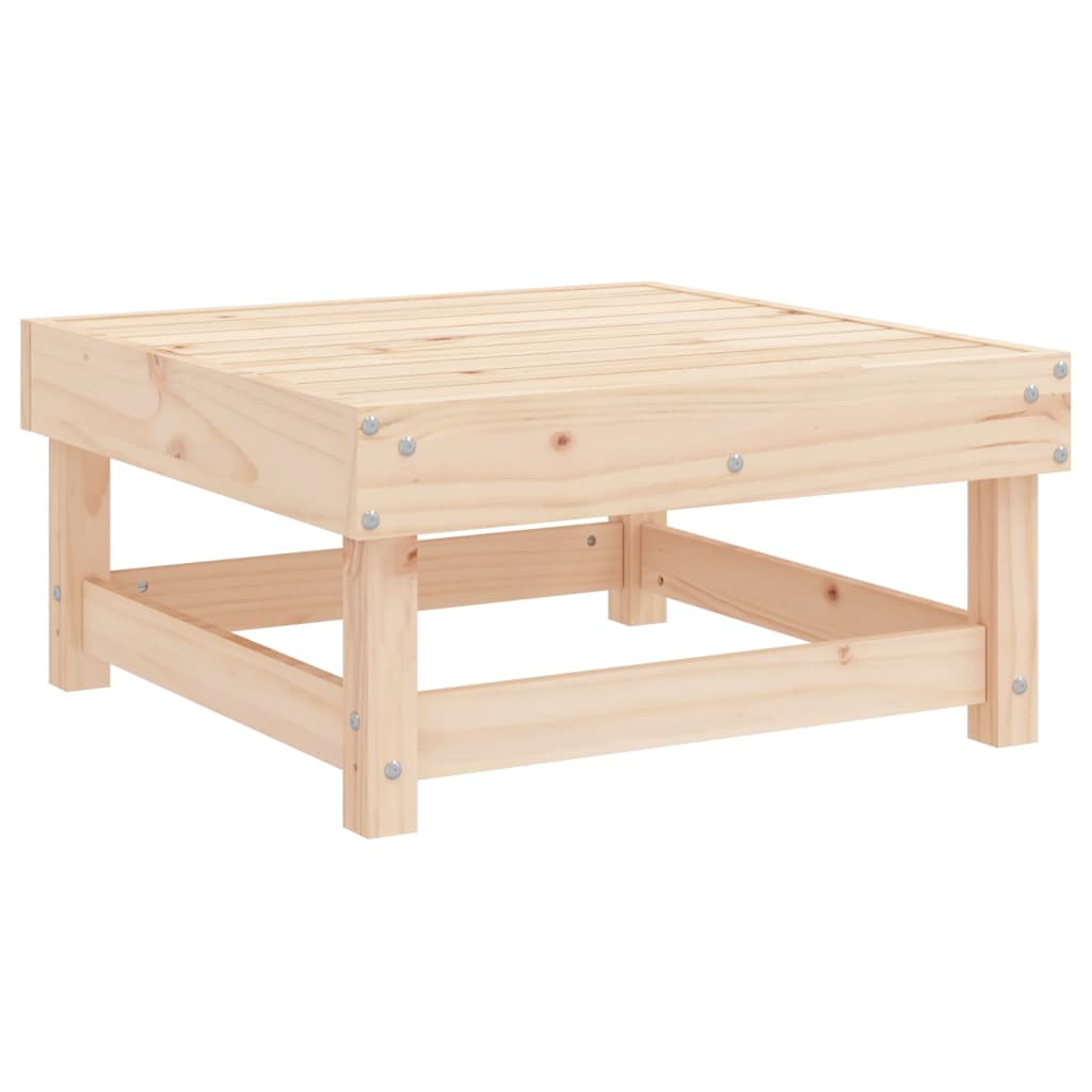 Set Salotto da Giardino 11 pz in Legno Massello di Pino | homemem39