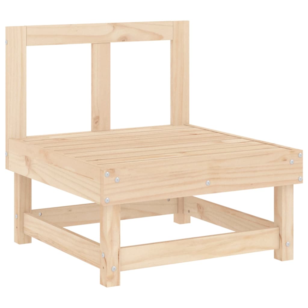 Set Salotto da Giardino 11 pz in Legno Massello di Pino | homemem39