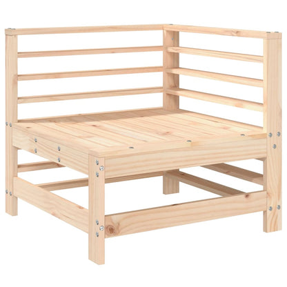 Set Salotto da Giardino 7 pz in Legno Massello di Pino