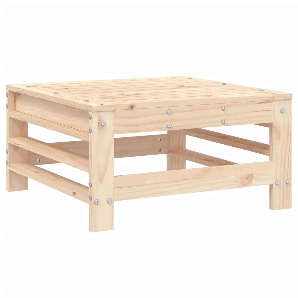 Set Salotto da Giardino 7 pz in Legno Massello di Pino