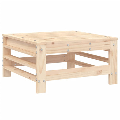 Set Salotto da Giardino 7 pz in Legno Massello di Pino