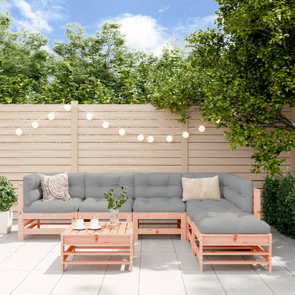Set Salotto da Giardino 7 pz in Legno Massello di Douglas | homemem39