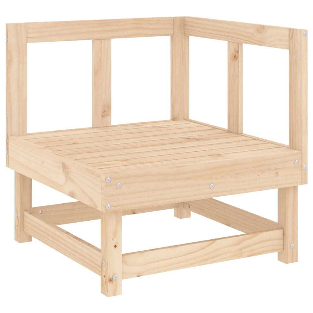 Set Salotto da Giardino 6 pz in Legno Massello di Pino | homemem39