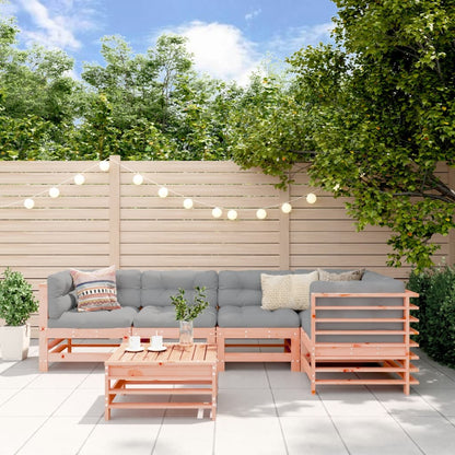 Set Salotto da Giardino 6 pz in Legno Massello di Douglas | homemem39