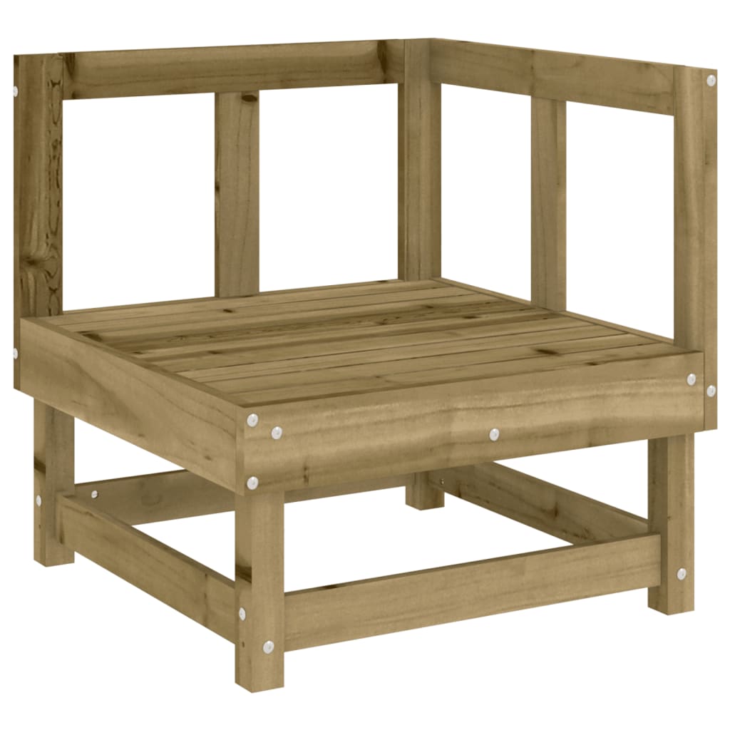 Set Salotto da Giardino 4 pz in Legno Impregnato di Pino | homemem39