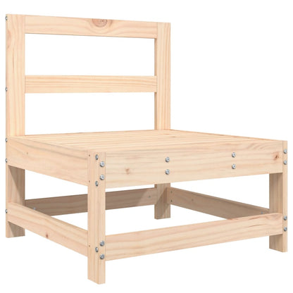 Set Salotto da Giardino 5 pz in Legno Massello di Pino