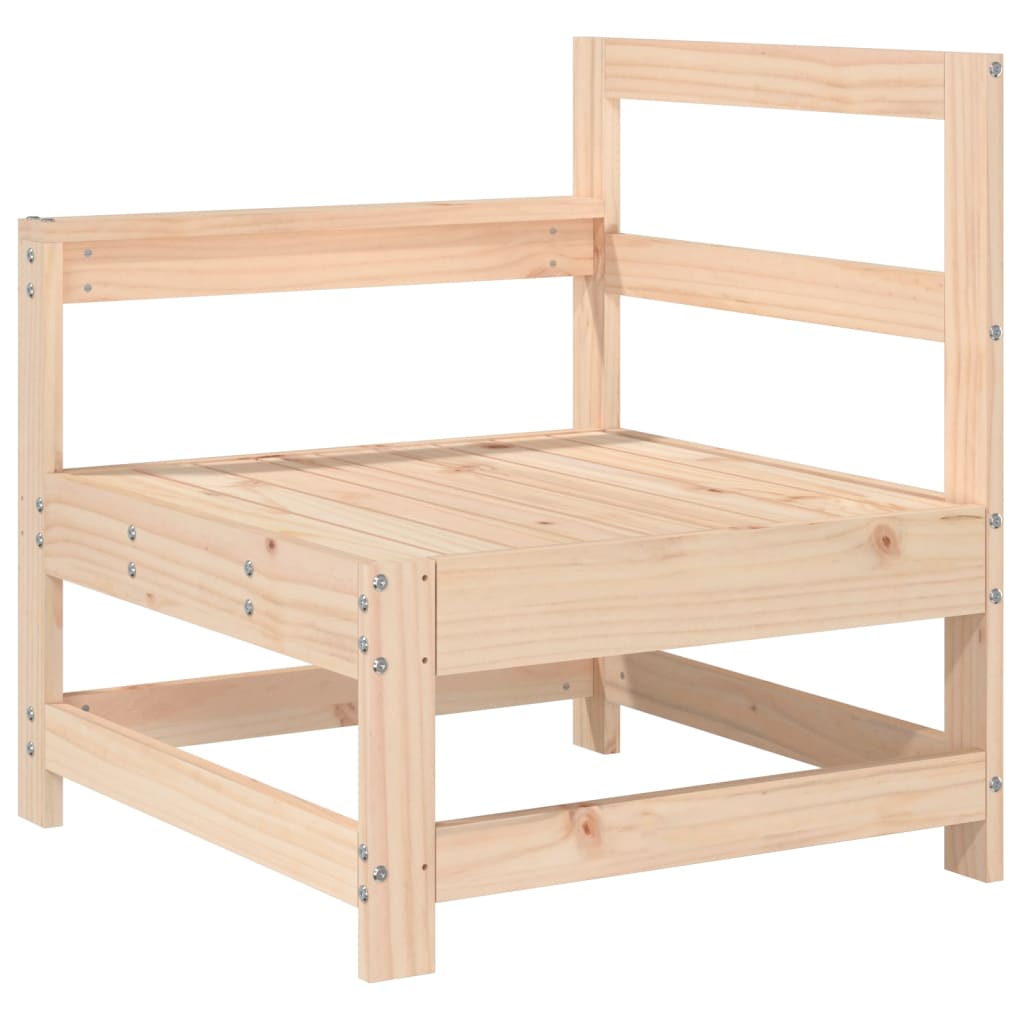 Set Salotto da Giardino 5 pz in Legno Massello di Pino