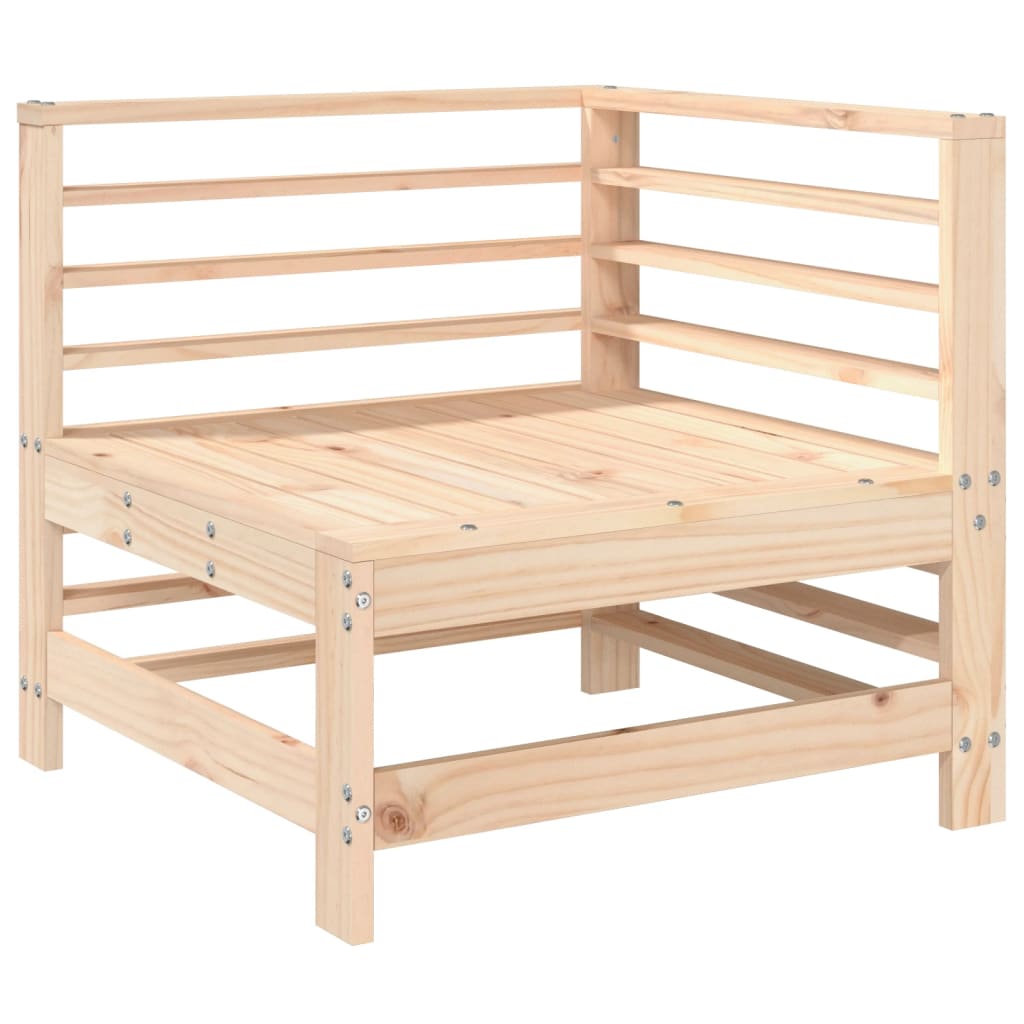 Set Salotto da Giardino 5 pz in Legno Massello di Pino | homemem39