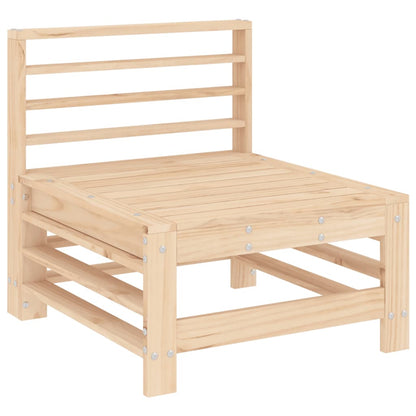 Set Salotto da Giardino 5 pz in Legno Massello di Pino