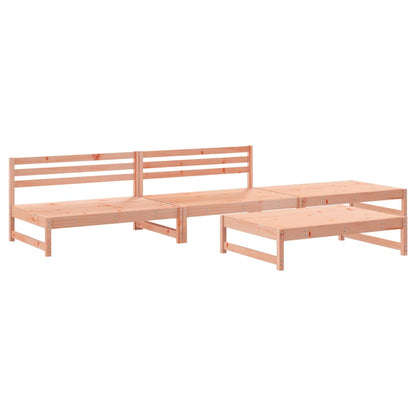 Set Salotto da Giardino 4 pz in Legno Massello di Douglas - homemem39