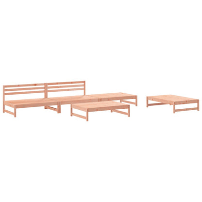 Set Salotto da Giardino 5 pz in Legno Massello di Douglas - homemem39