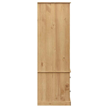 Armadio VIGO 90x55x170 cm in Legno Massello di Pino - homemem39