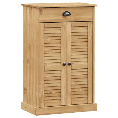 Scarpiera VIGO 60x35x96 cm in Legno Massello di Pino