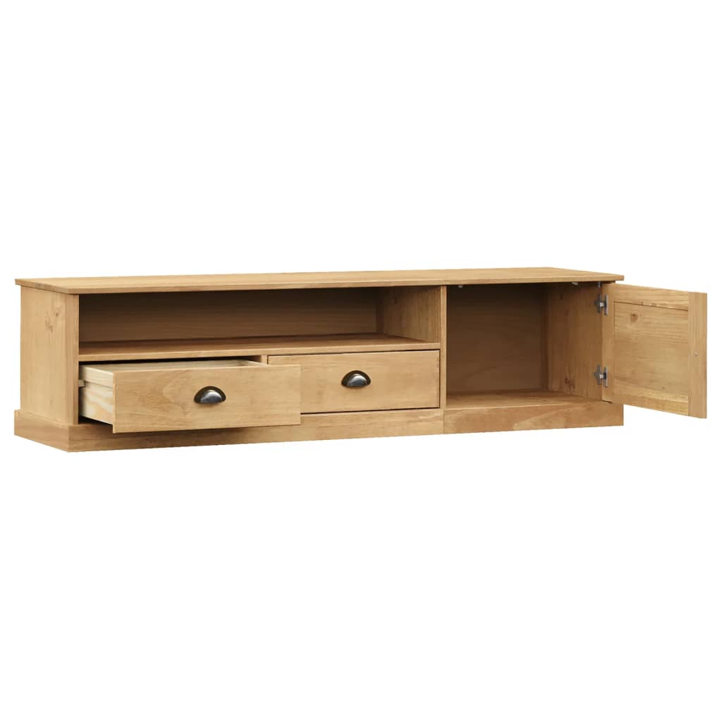 VIGO TV Stand 156x40x40 cm in Solid Pine Wood