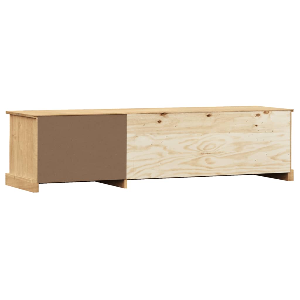 VIGO TV Stand 156x40x40 cm in Solid Pine Wood