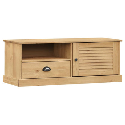 Mobile Porta TV VIGO 106x40x40 cm in Legno Massello di Pino | homemem39