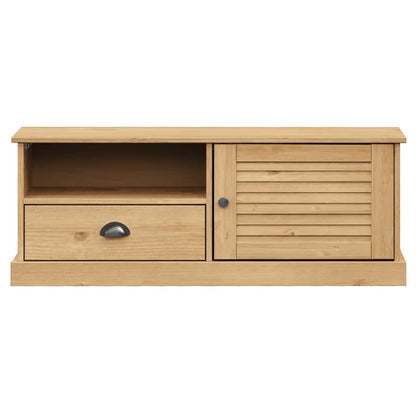 Mobile Porta TV VIGO 106x40x40 cm in Legno Massello di Pino | homemem39