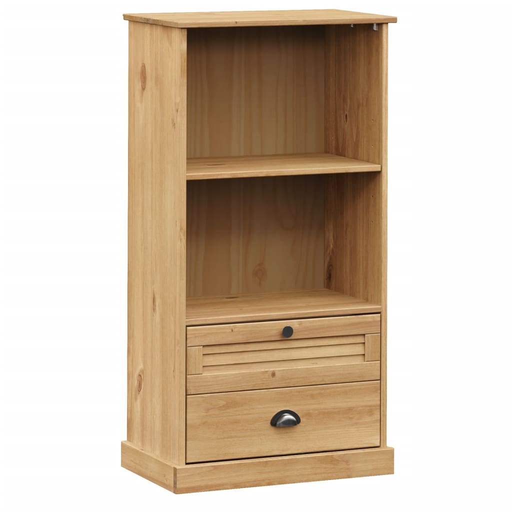 Libreria VIGO 60x35x114,5 cm in Legno Massello di Pino | homemem39