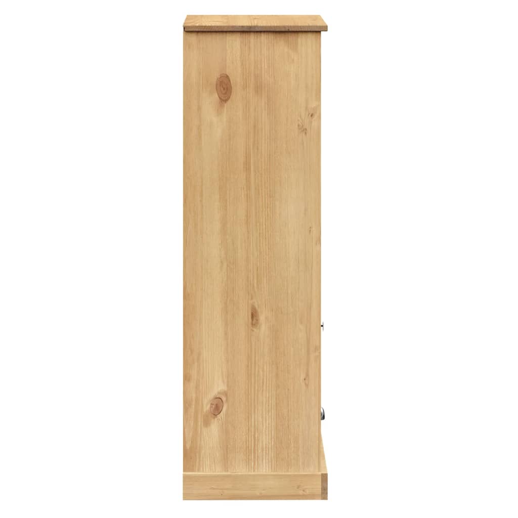 Libreria VIGO 60x35x114,5 cm in Legno Massello di Pino