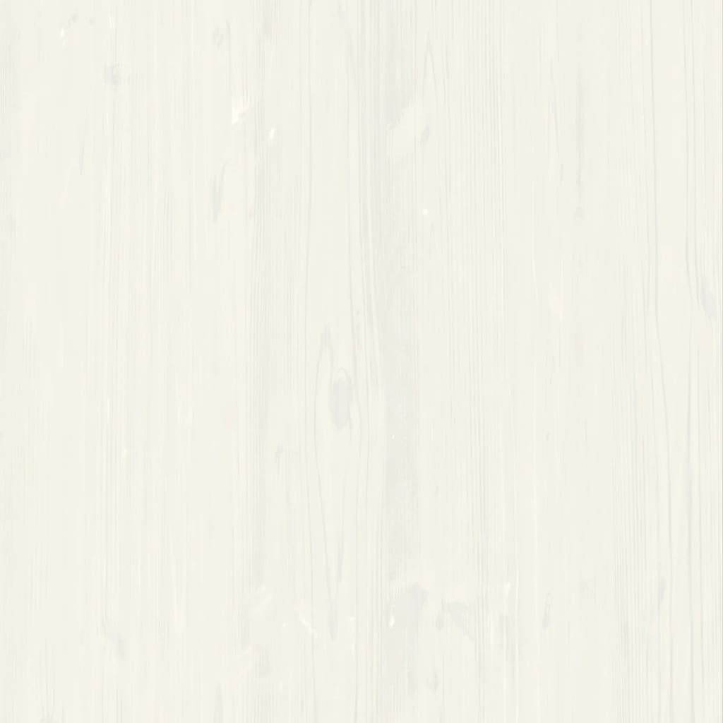 Libreria VIGO 60x35x114,5 cm in Legno Massello di Pino Bianco