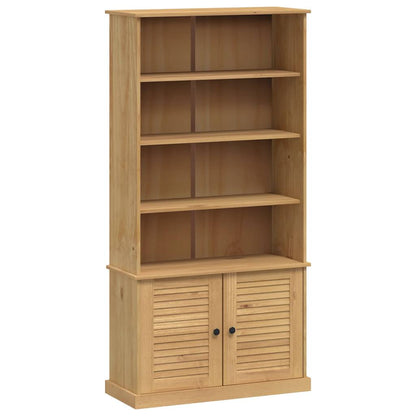 Libreria VIGO 85x35x170 cm in Legno Massello di Pino