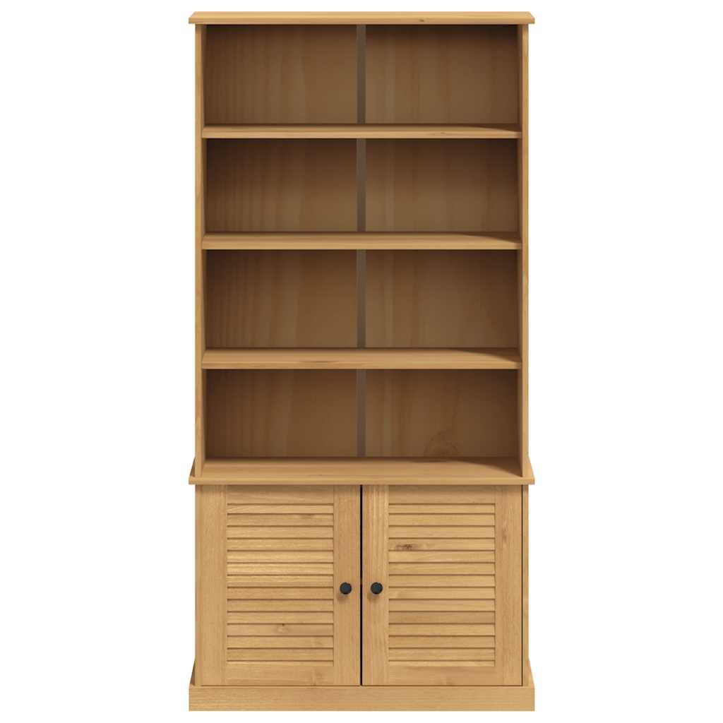 Libreria VIGO 85x35x170 cm in Legno Massello di Pino