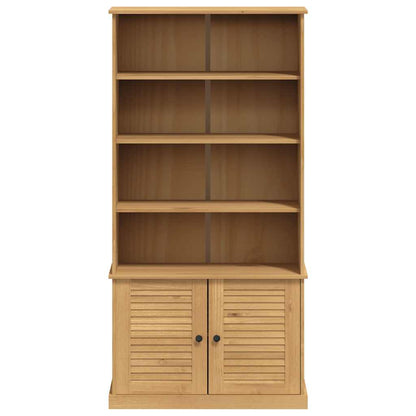 Libreria VIGO 85x35x170 cm in Legno Massello di Pino