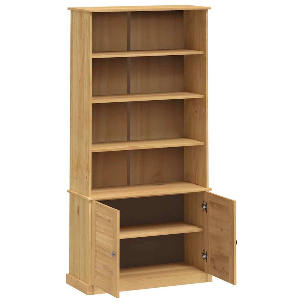 Libreria VIGO 85x35x170 cm in Legno Massello di Pino | homemem39