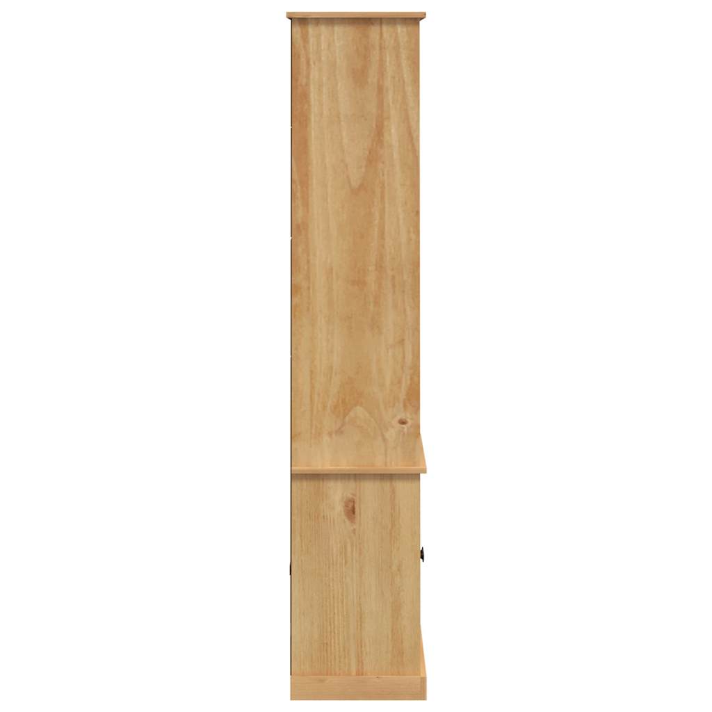 Libreria VIGO 85x35x170 cm in Legno Massello di Pino | homemem39