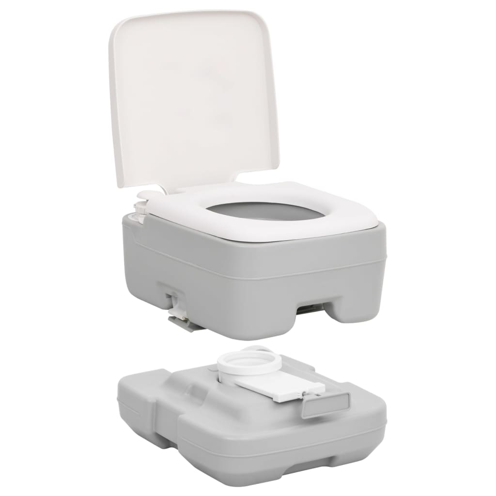 Set Toilette da Campeggio Portatile e Tanica d'Acqua