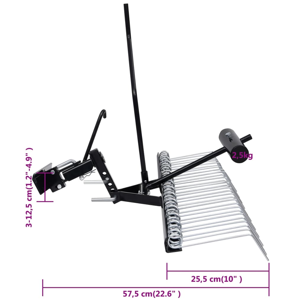 Arieggiatore per Tosaerba Portatile 109 cm