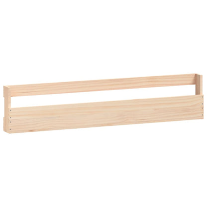 Scarpiere a Parete 2 pz 110x9x23 cm Legno Massello di Pino - homemem39