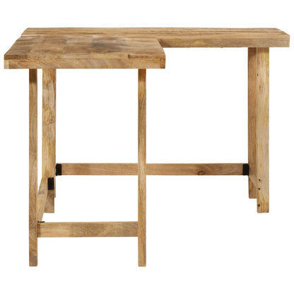 Scrivania 165x110x75 cm in Legno Massello di Mango