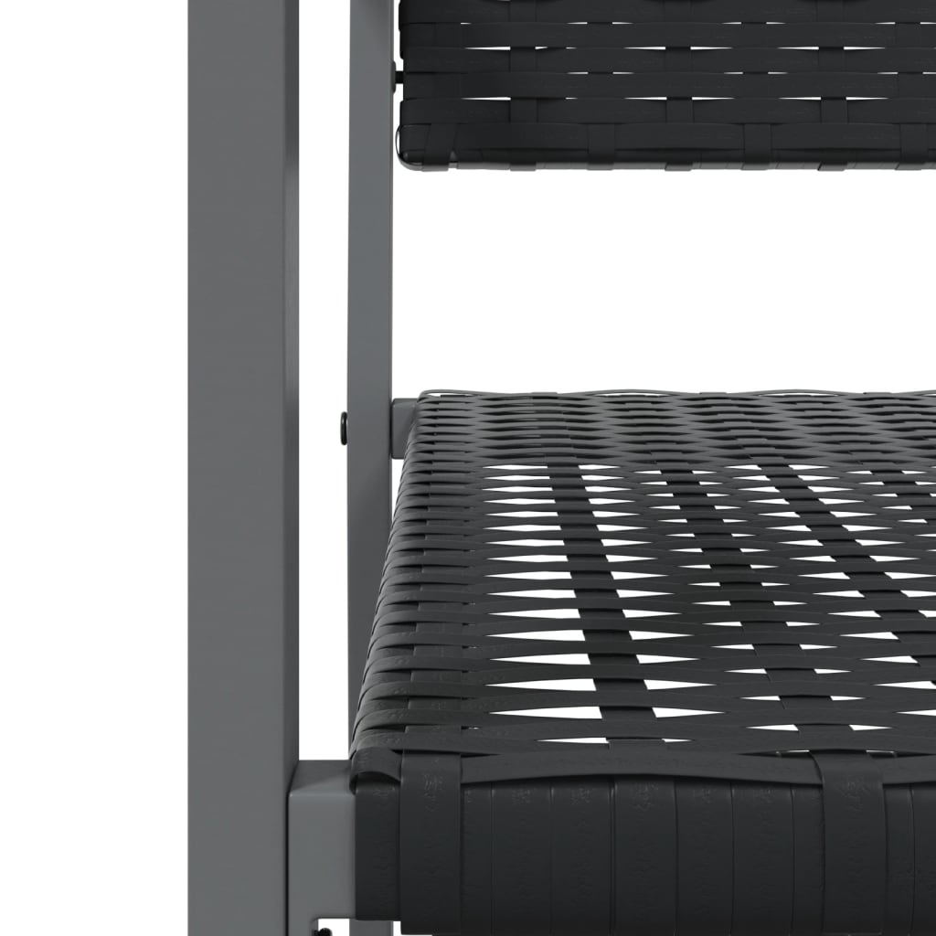 Set da Pranzo da Giardino 3 pz in Polyrattan e Acciaio - homemem39