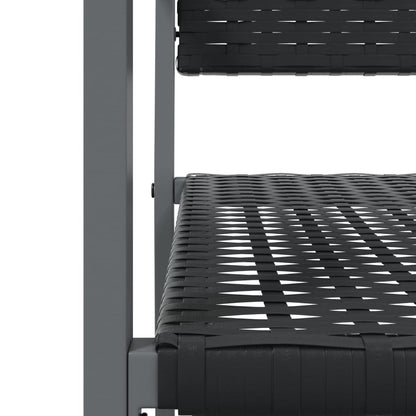 Set da Pranzo da Giardino 3 pz in Polyrattan e Acciaio - homemem39