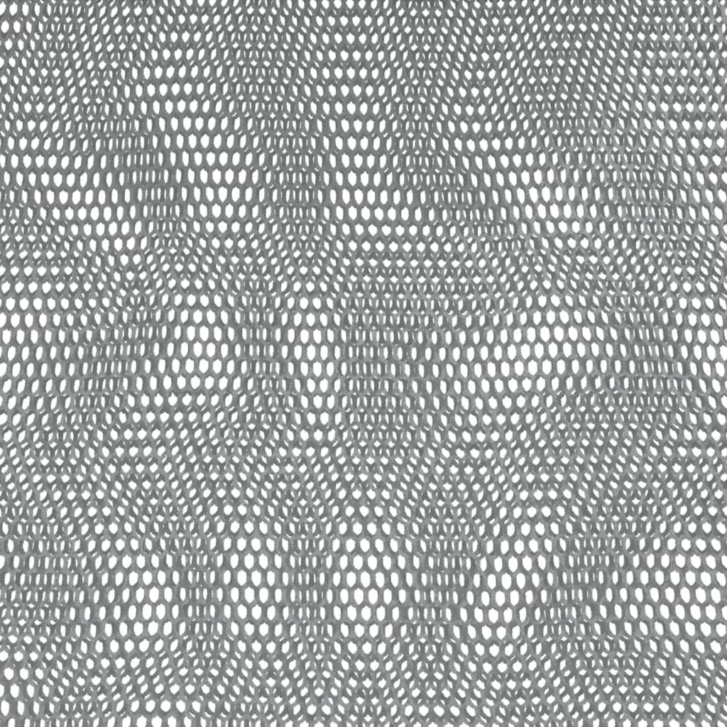 Sedia da Ufficio Altezza Regolabile Grigia in Rete e Similpelle