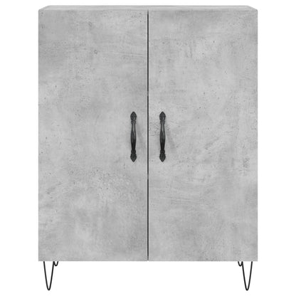 Credenza Grigio Cemento 69,5x34x90 cm in Legno Multistrato - homemem39