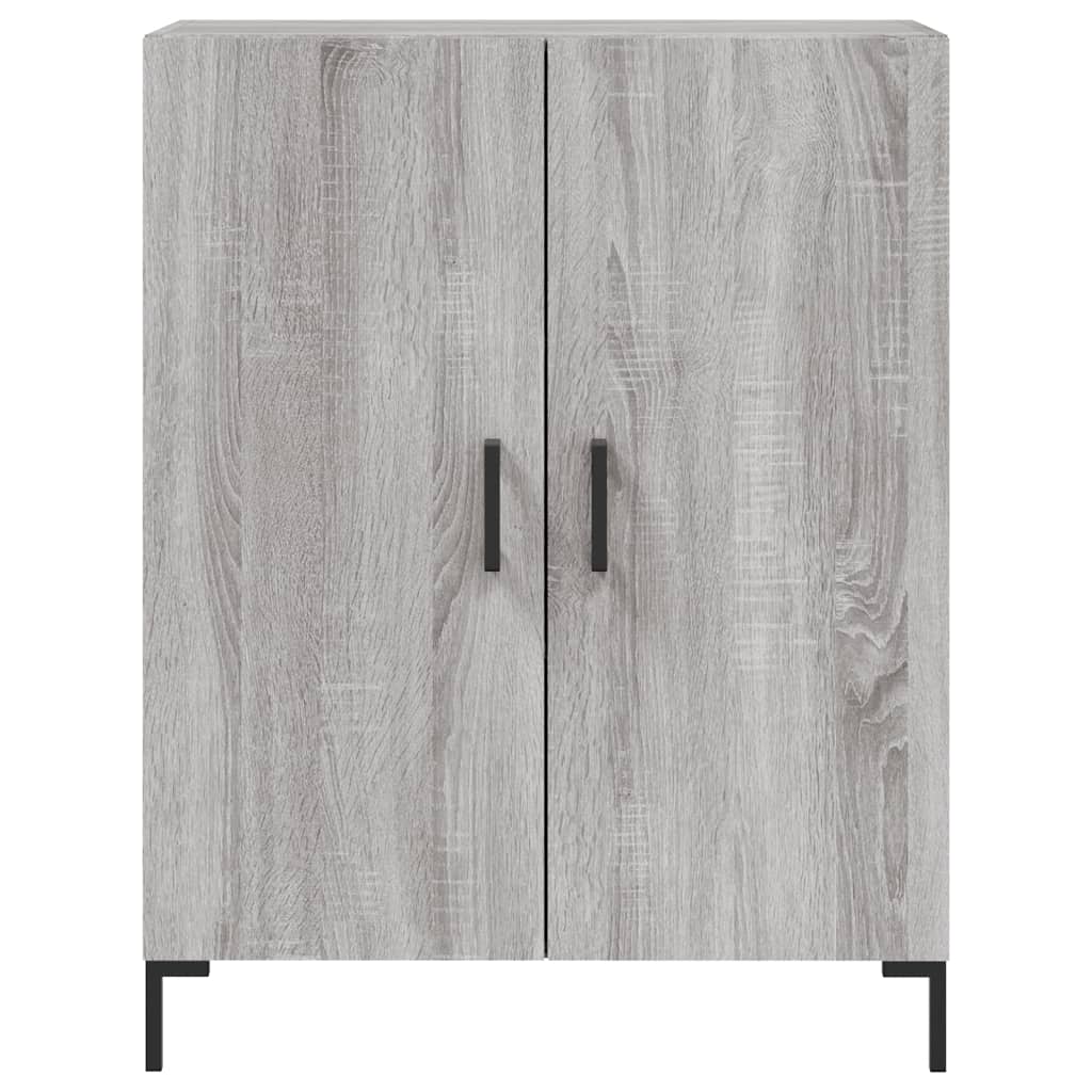 Credenza Grigio Sonoma 69,5x34x90 cm in Legno Multistrato - homemem39