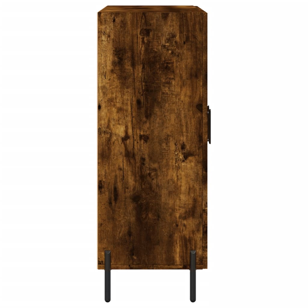 Credenza Rovere Fumo 69,5x34x90 cm in Legno Multistrato | homemem39