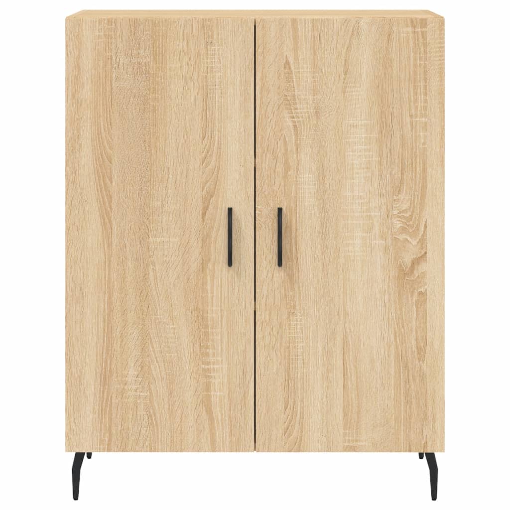 Credenza Rovere Sonoma 69,5x34x90 cm in Legno Multistrato