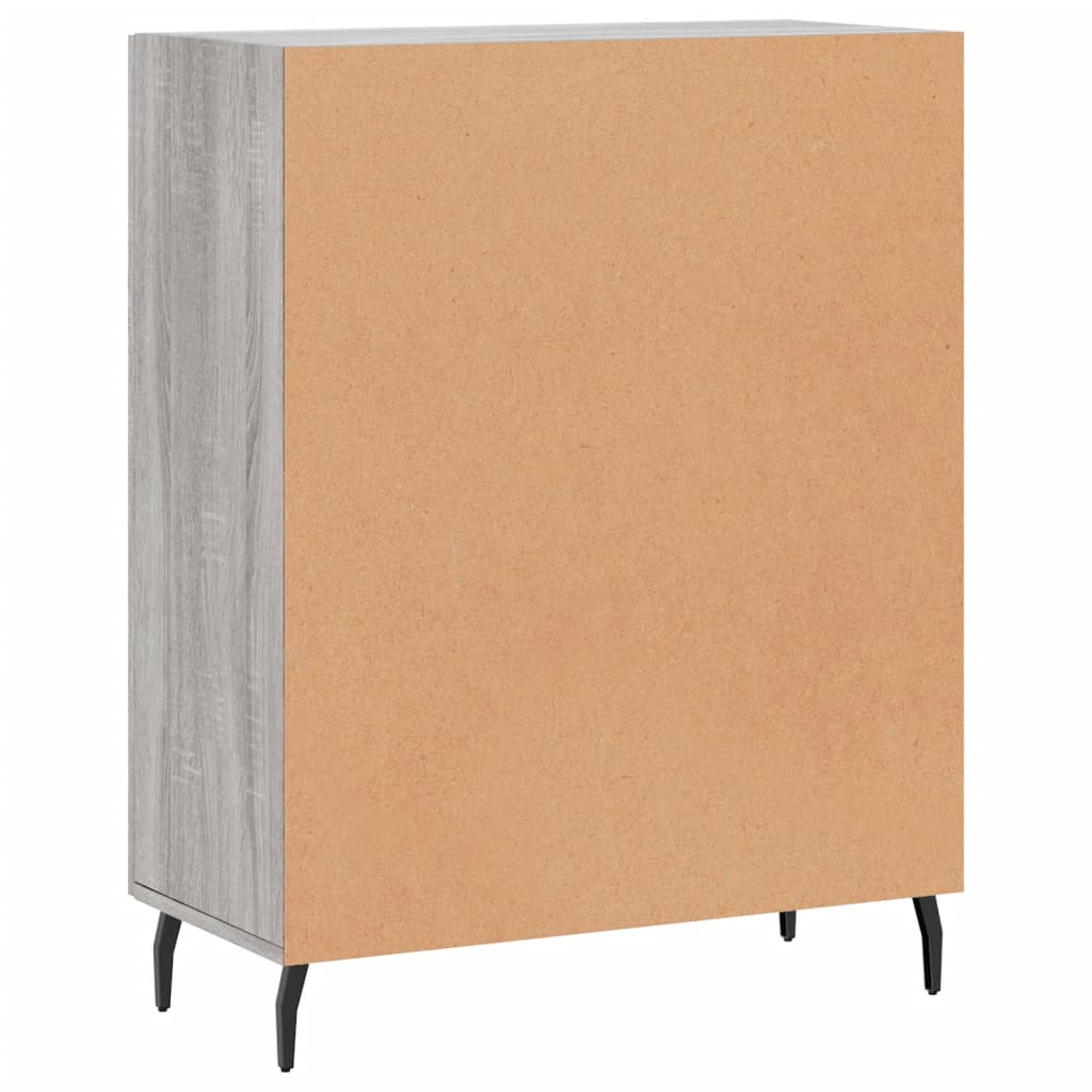 Credenza Grigio Sonoma 69,5x34x90 cm in Legno Multistrato | homemem39