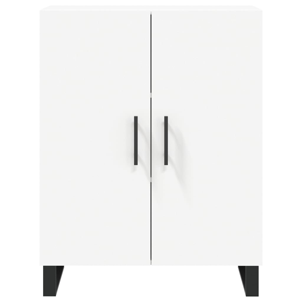 Credenza Bianca 69,5x34x90 cm in Legno Multistrato - homemem39