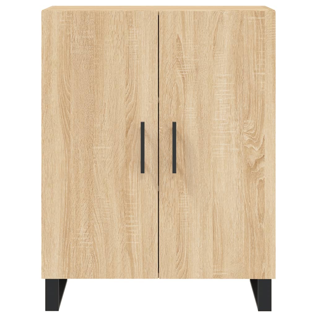 Credenza Rovere Sonoma 69,5x34x90 cm in Legno Multistrato