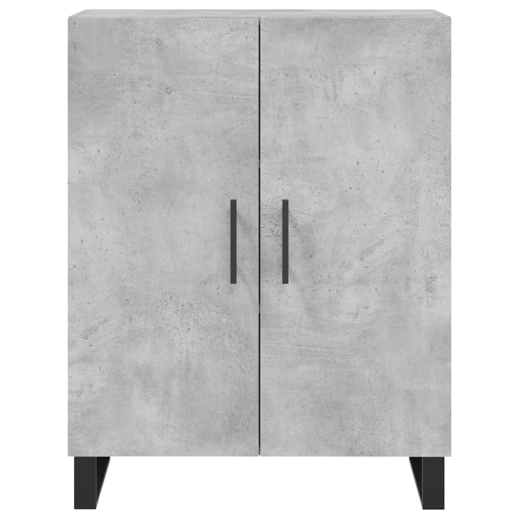 Credenza Grigio Cemento 69,5x34x90 cm in Legno Multistrato - homemem39