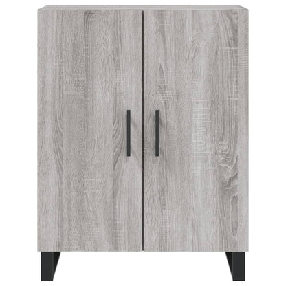 Credenza Grigio Sonoma 69,5x34x90 cm in Legno Multistrato
