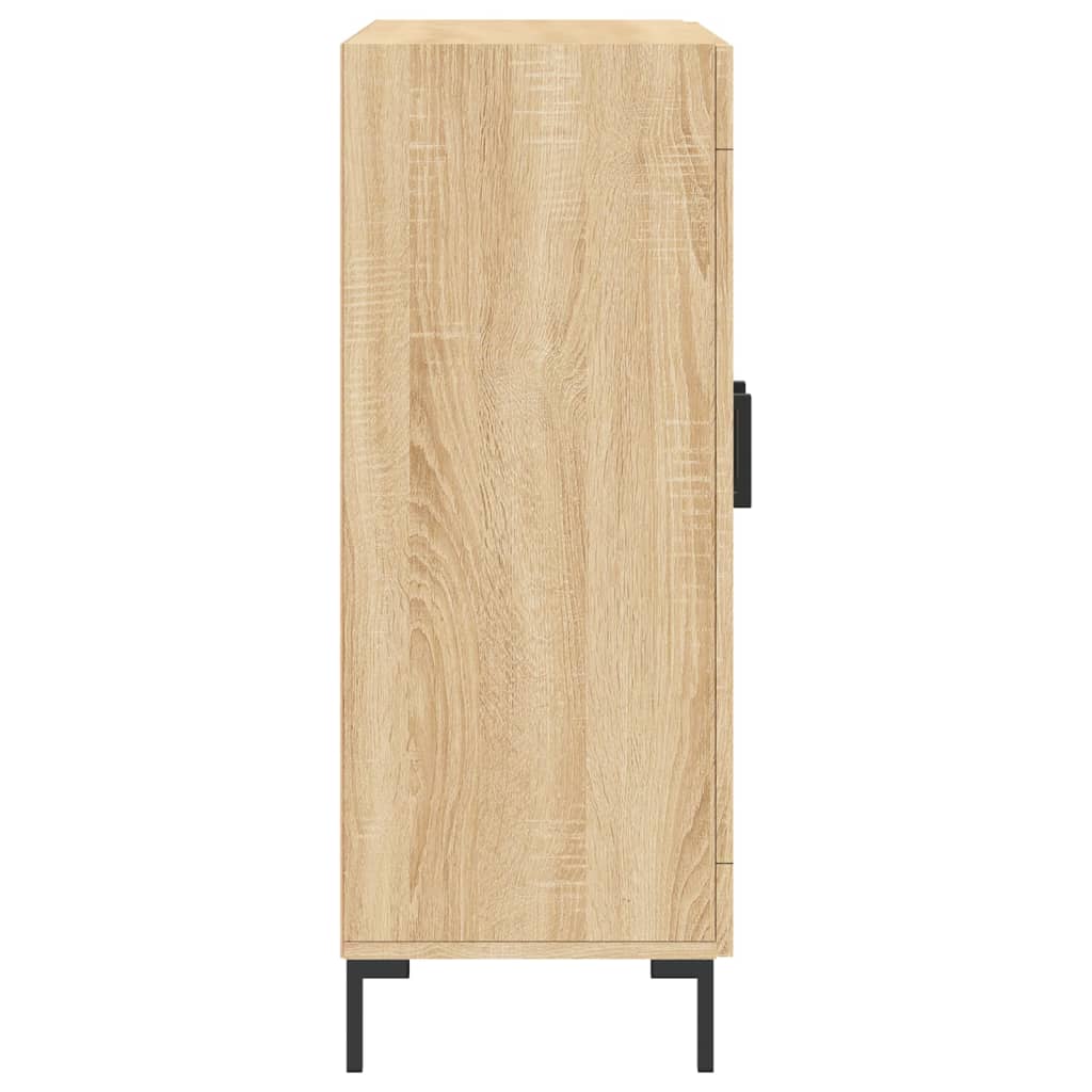 Credenza Rovere Sonoma 69,5x34x90 cm in Legno Multistrato