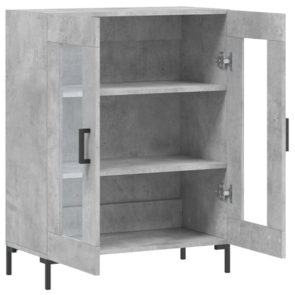 Credenza Grigio Cemento 69,5x34x90 cm in Legno Multistrato - homemem39
