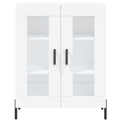 Credenza Bianca 69,5x34x90 cm in Legno Multistrato