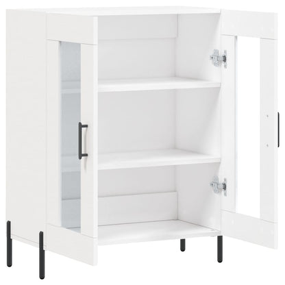 Credenza Bianca 69,5x34x90 cm in Legno Multistrato - homemem39